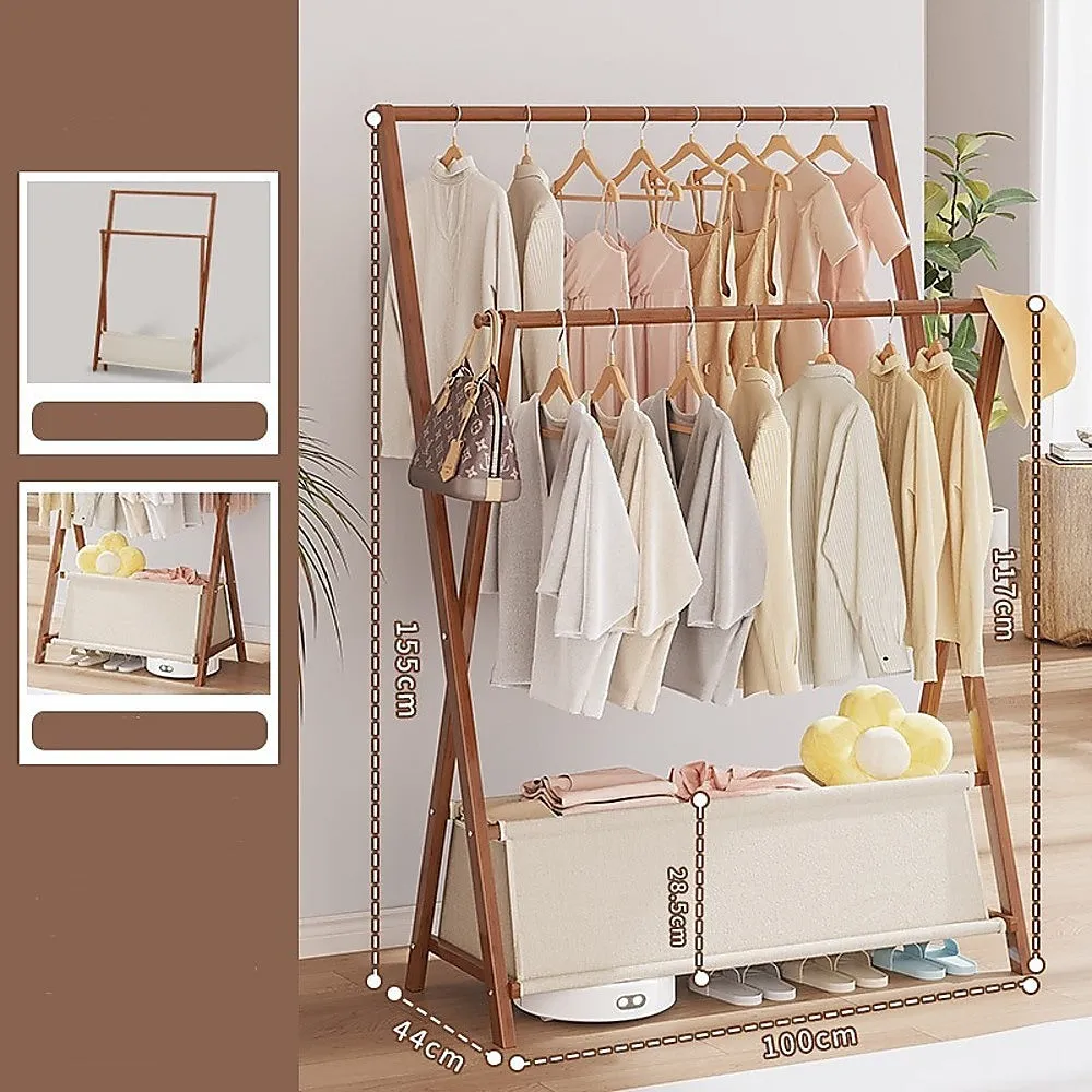 100cm Clothes Rack | Slim & Stylish | Space-Saving Design