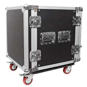 12 Space Rack Case with Casters