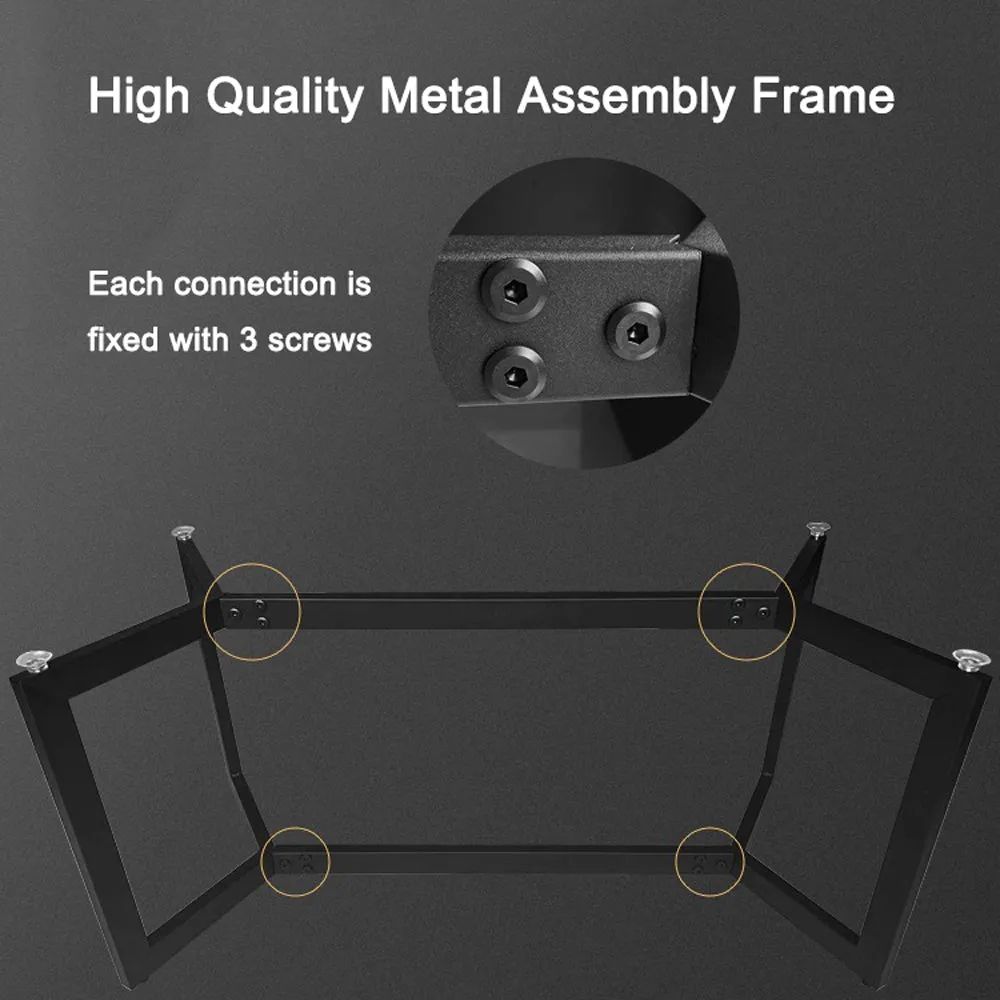 120x60cm Matte Grey Minimalist Slate Coffee Table | Marble Tea Table | Solid Metal Legs