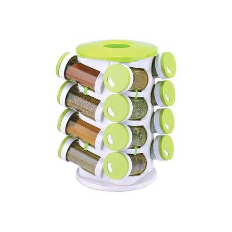 16-In-1 Spice Rack With Cutlery Holder