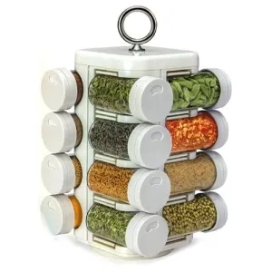 16 Jar Kitchen Mate Revolving Multipurpose Rack