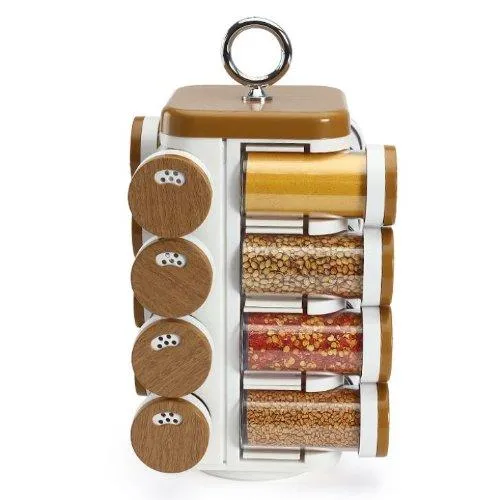 16 Jar Kitchen Mate Revolving Multipurpose Rack