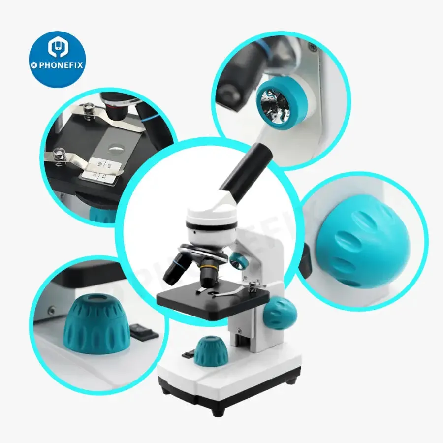 2000X Biological Monocular Microscope For Student Lab Educational Toy