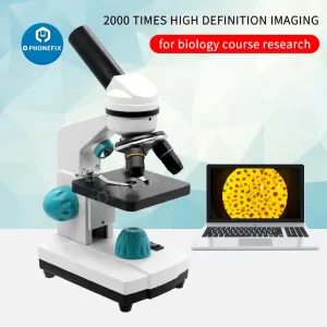 2000X Biological Monocular Microscope For Student Lab Educational Toy