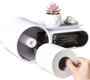 30X13.5X13.5Cm Wall Mounted Toilet Paper Holder
