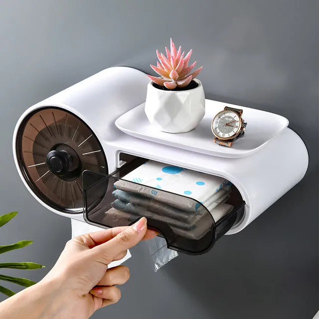 30X13.5X13.5Cm Wall Mounted Toilet Paper Holder