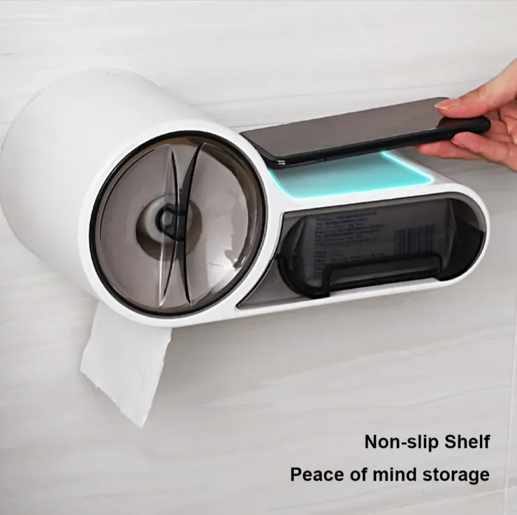 30X13.5X13.5Cm Wall Mounted Toilet Paper Holder