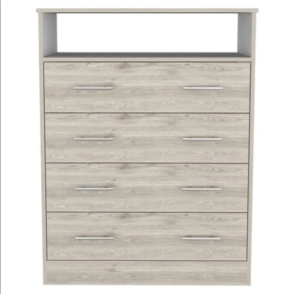 4 Drawer Dresser - Light Gray