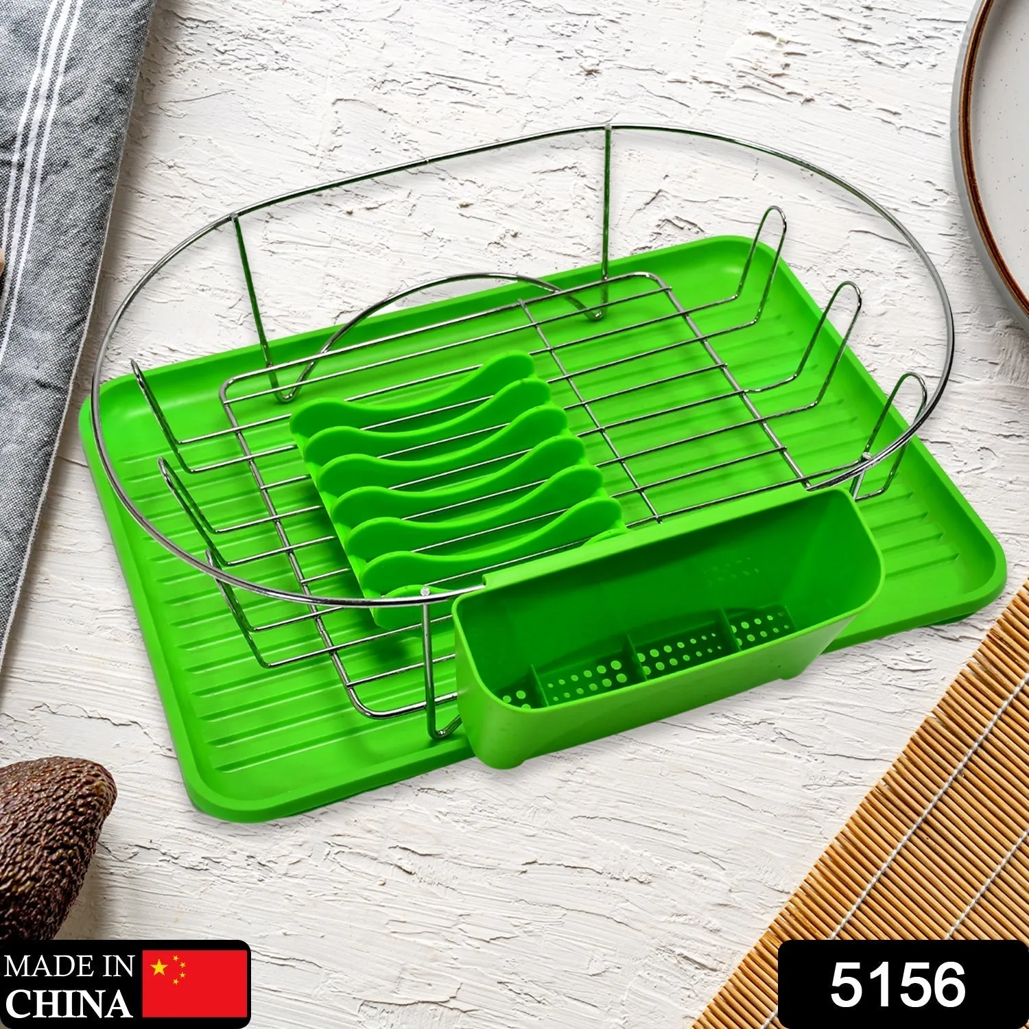 5156 Dish Drainer Rack For Kitchen Use  ( 1 pc )
