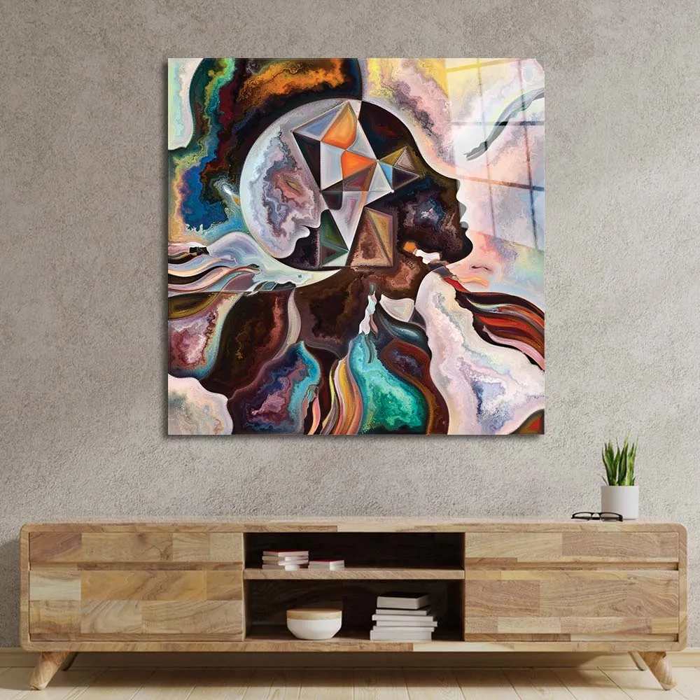 Absorbing Glass Wall Art