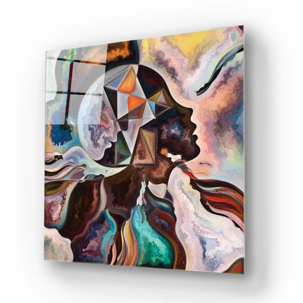 Absorbing Glass Wall Art