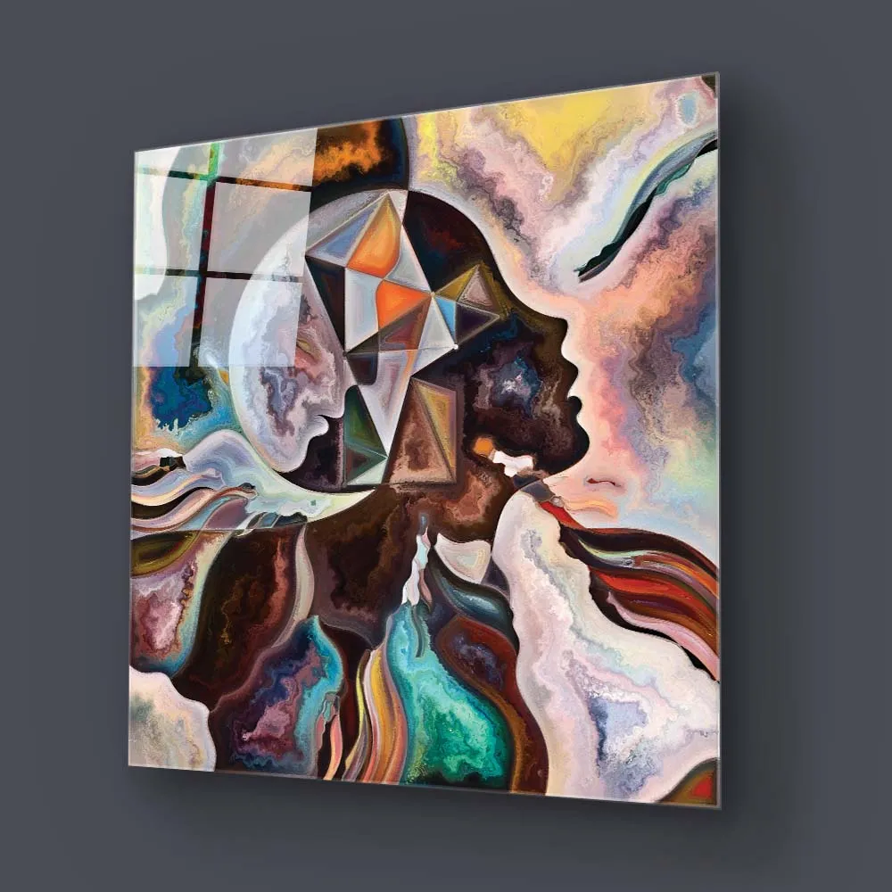 Absorbing Glass Wall Art