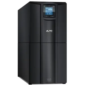 APC Smart-UPS C, Line Interactive, 3kVA, Tower, 230V, 8x IEC C13 1x IEC C19 outlets, USB and Serial communication, AVR, Graphic LCD