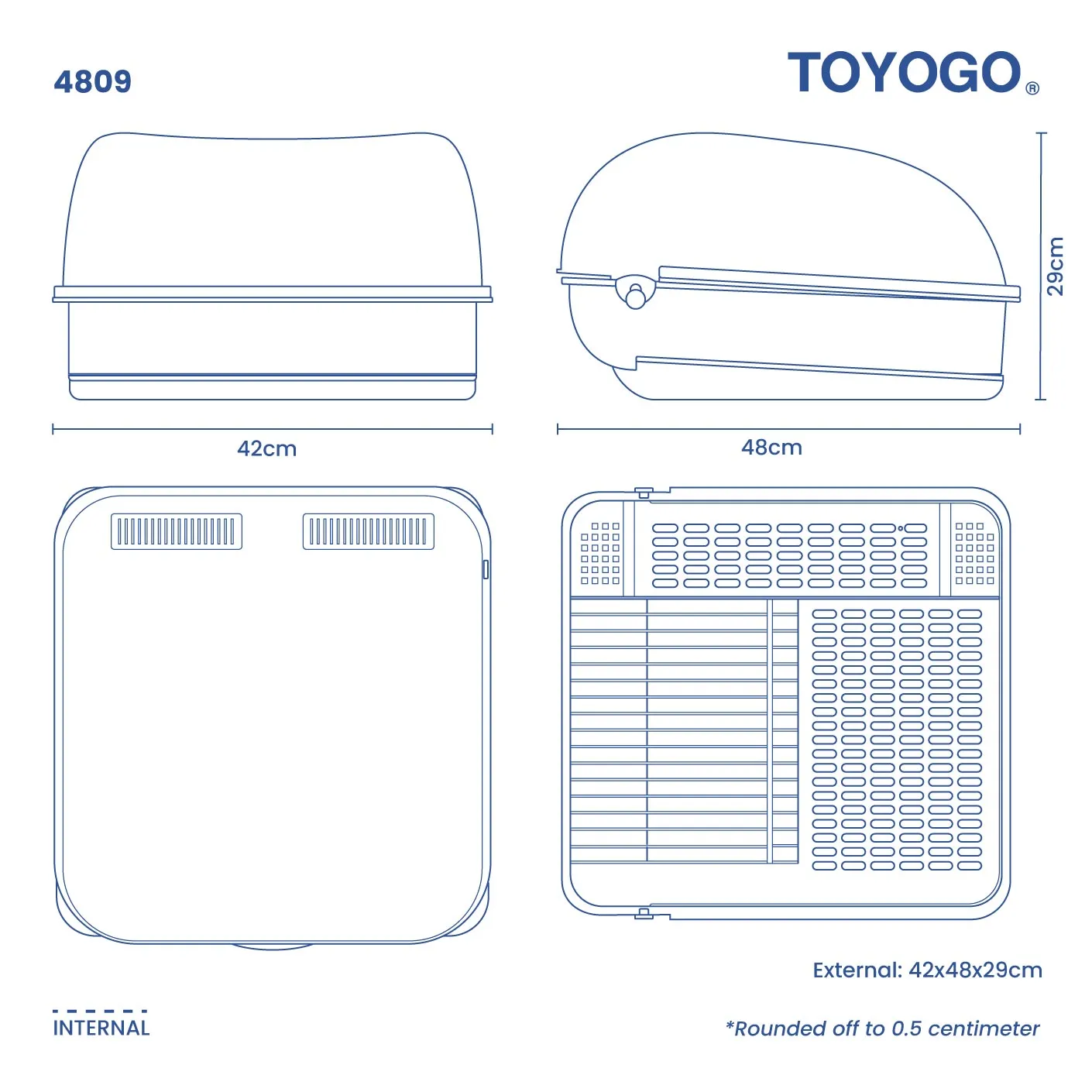 APOLLO DISH DRAINER (4809)