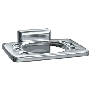 ASI 0735-Z Toothbrush/Tumbler Holder - Surface Mounted, Chrome Plated Zamak