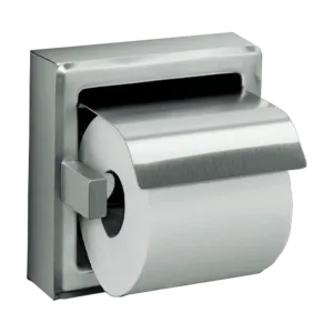 ASI 7402-Hbsm Toilet Paper Holder W/Hood (Single) - Surface Mounted, Bright