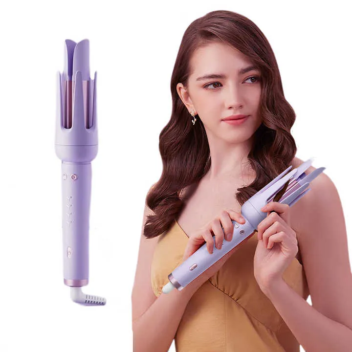 Automatic Electric Rotating Hair Curler-مكواة تجعيد الشعر