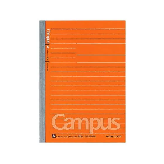 B6 Kokuyo Campus Notebook Dotted Ruled 6mm Campus Note (Dotted Ruled Line) B Ruled 40 Sheets | 211BTN