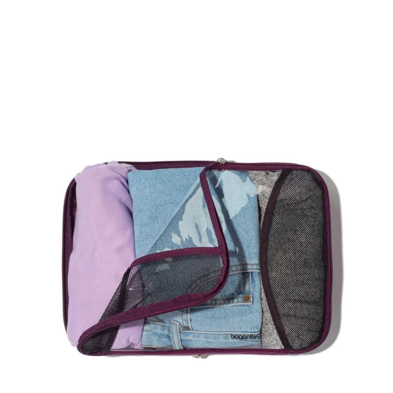 Baggallini 2 Med   1 Large Compression Cube