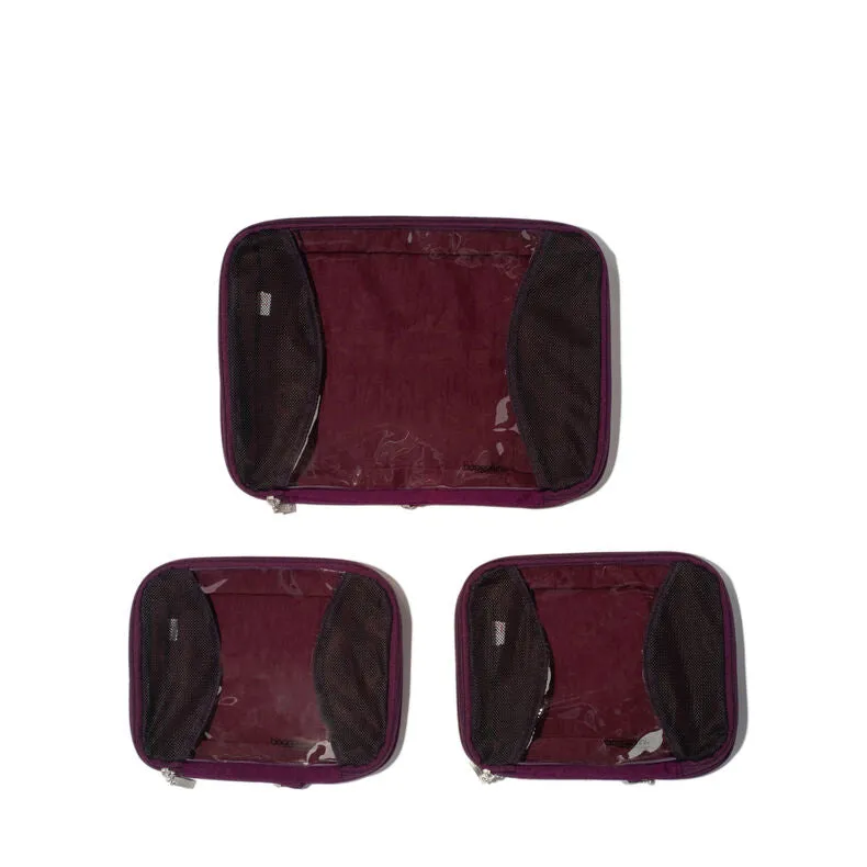 Baggallini 2 Med   1 Large Compression Cube