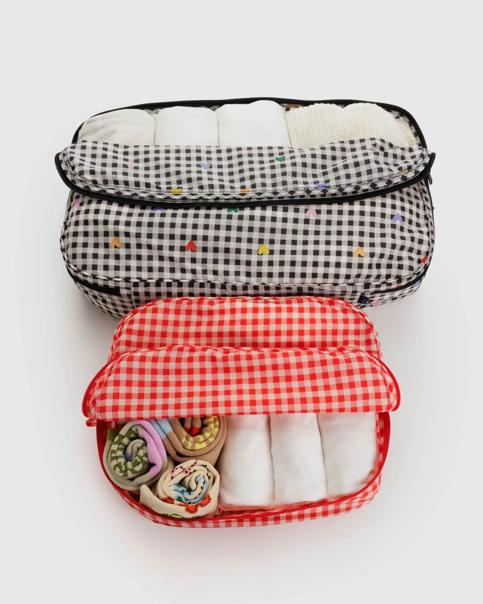 BAGGU Large Packing Cube Set - Gingham