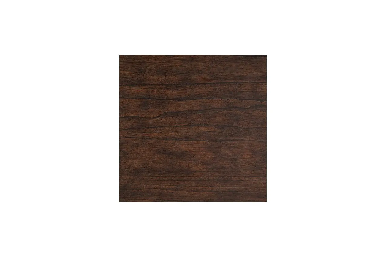 Barilanni Dark Brown Coffee Table with Lift Top