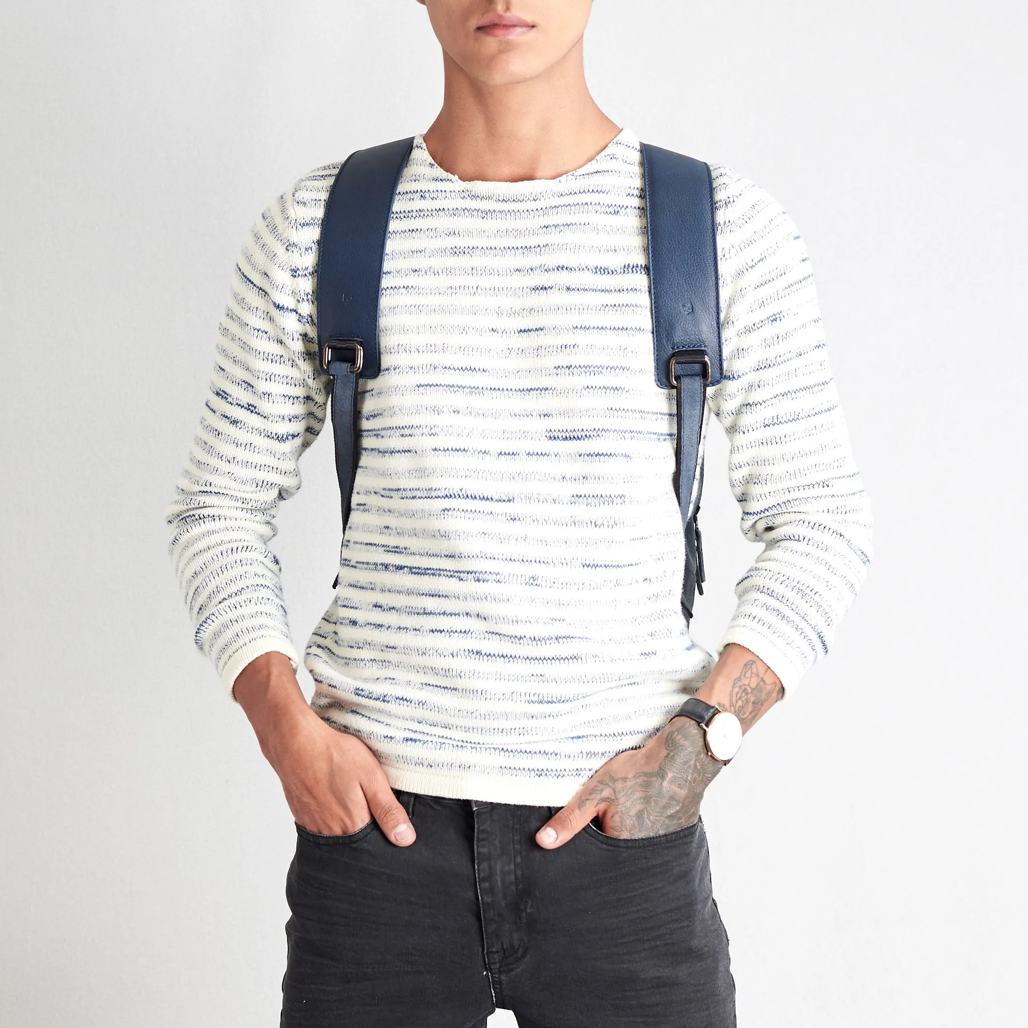Bisonte Backpack · Navy