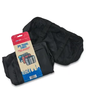 Black - Travel packing cubes