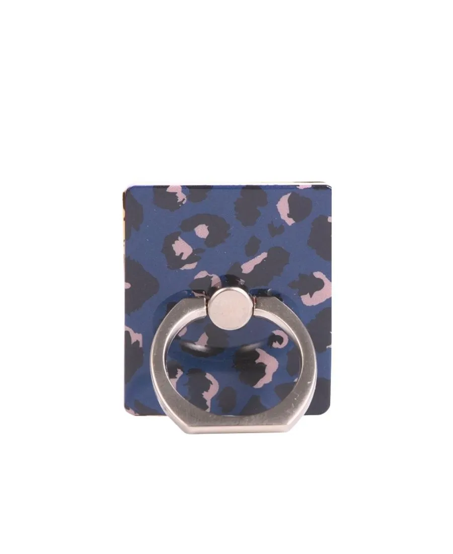 Blue Leopard Ring Holder