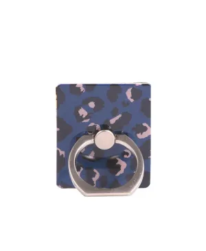 Blue Leopard Ring Holder