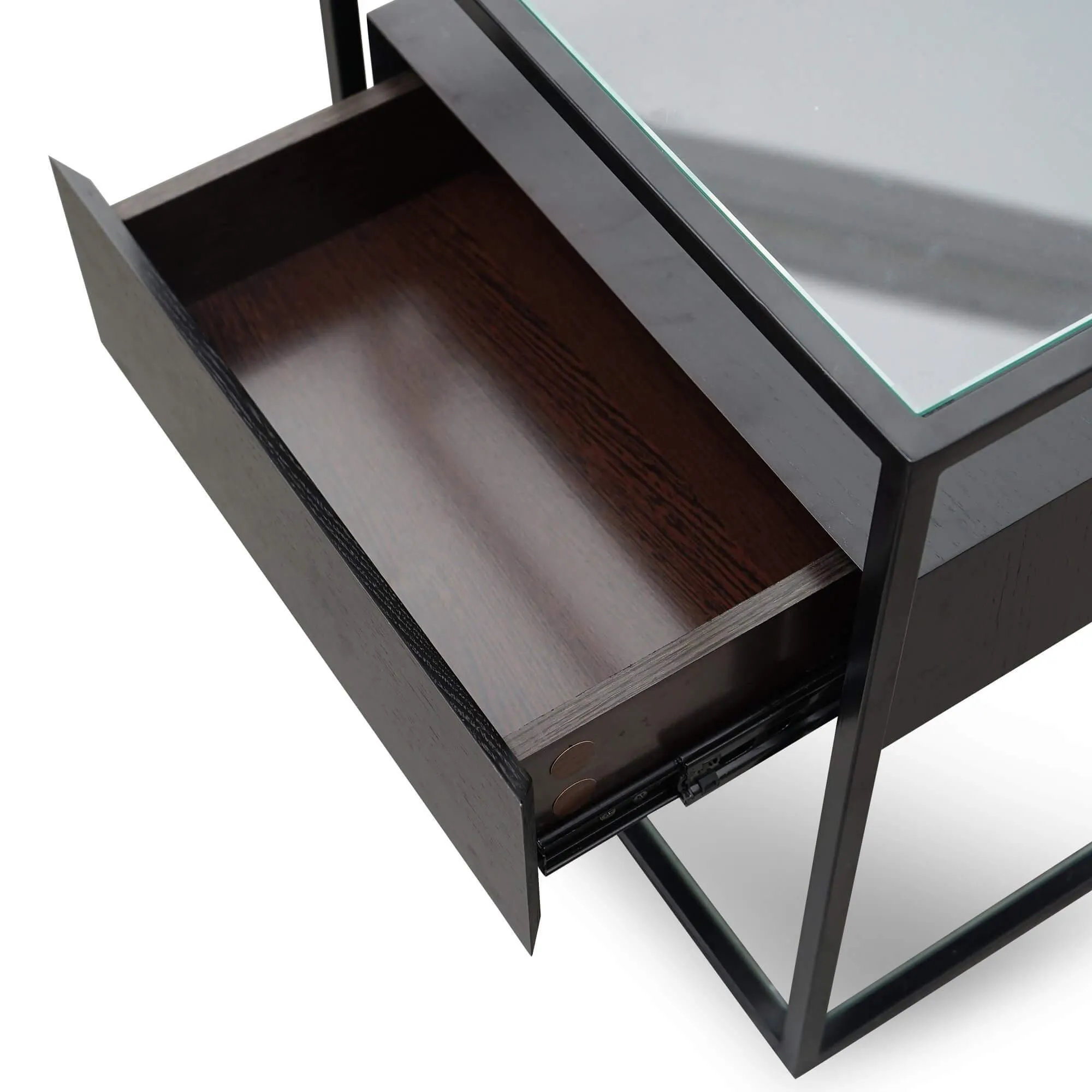 Calibre Scandinavian Side Table - Full Black