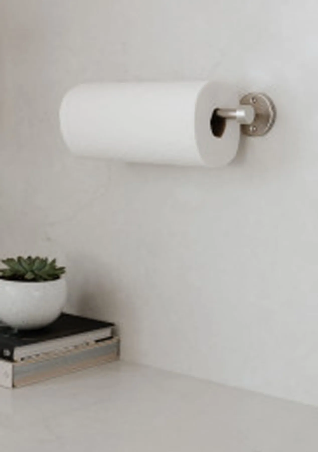 Cappa Wall Mounted Paper Towel Holder - Nickel
