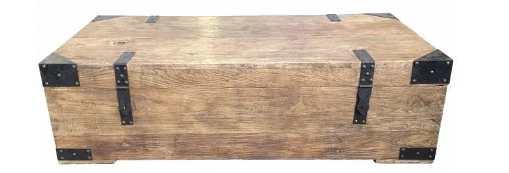 Coffee table /Trunk Recycled Elm