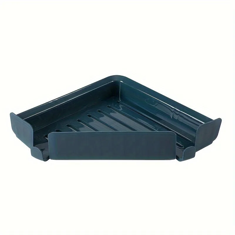 Corner Storage Rack Holder Shelf (Random Shade)