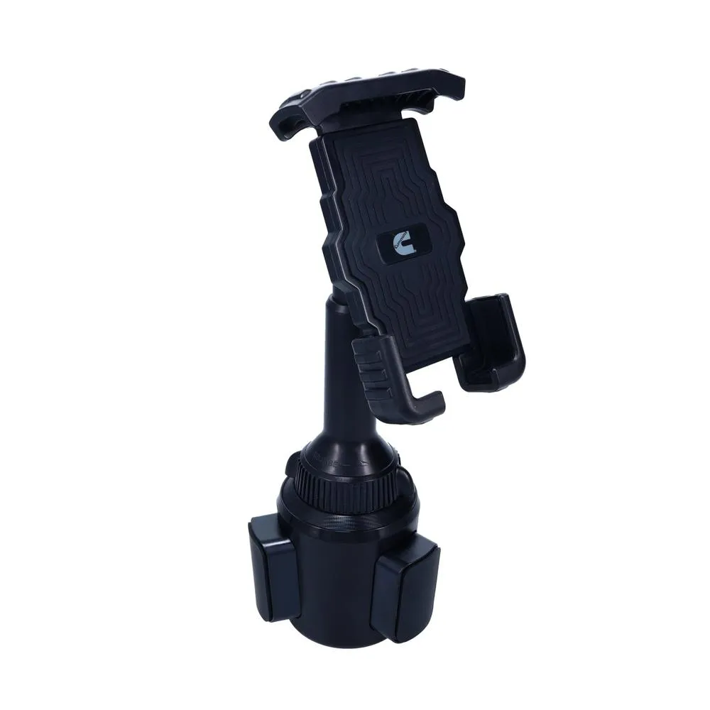 Cummins Cup Phone Holder For Car or Truck - Adjustable Phone Mount, Black