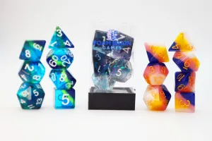 Custom Non-Inclusion Resin RPG Dice Sets