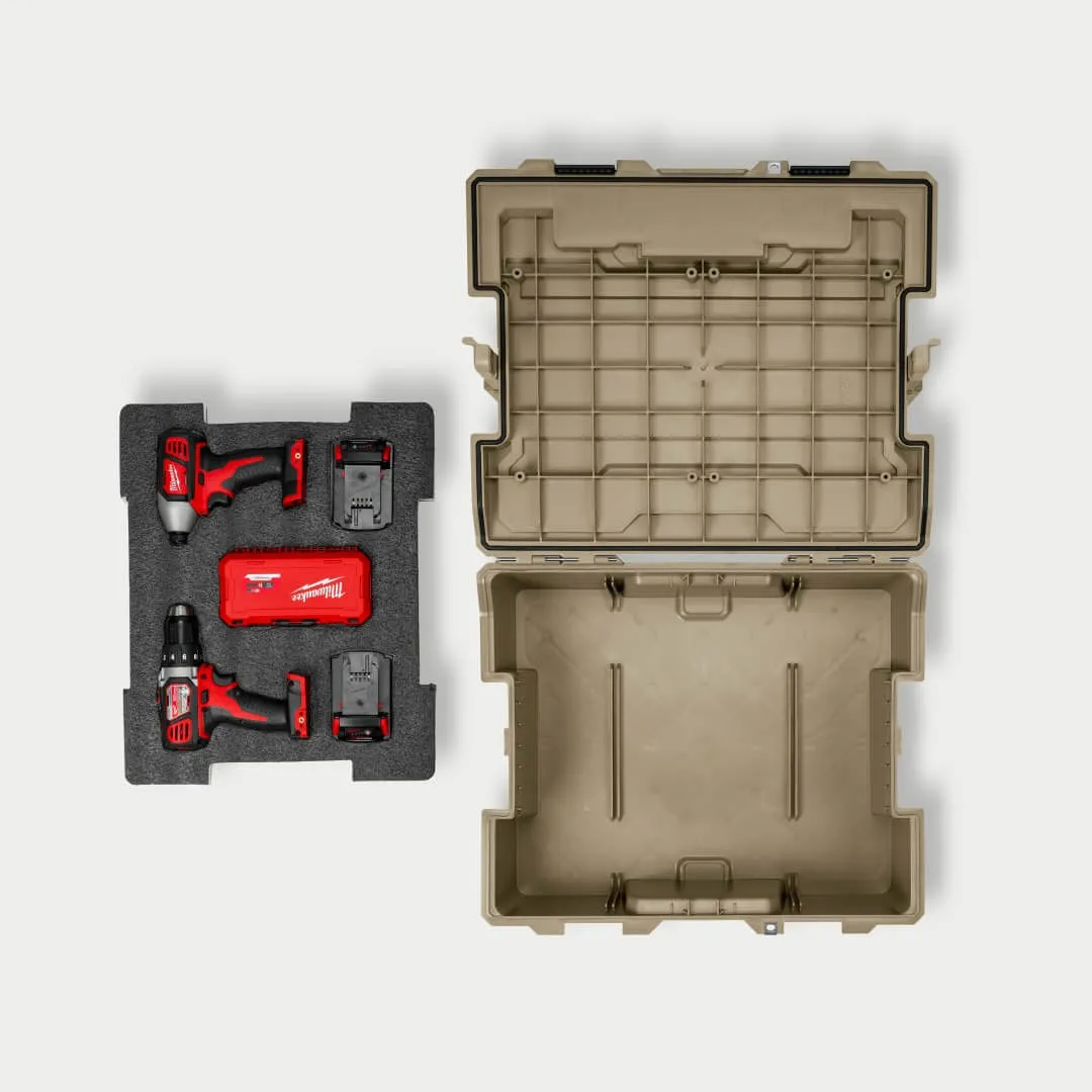 Decked Custom Foam - custom foam inserts only for D-co Case Halfrack 32