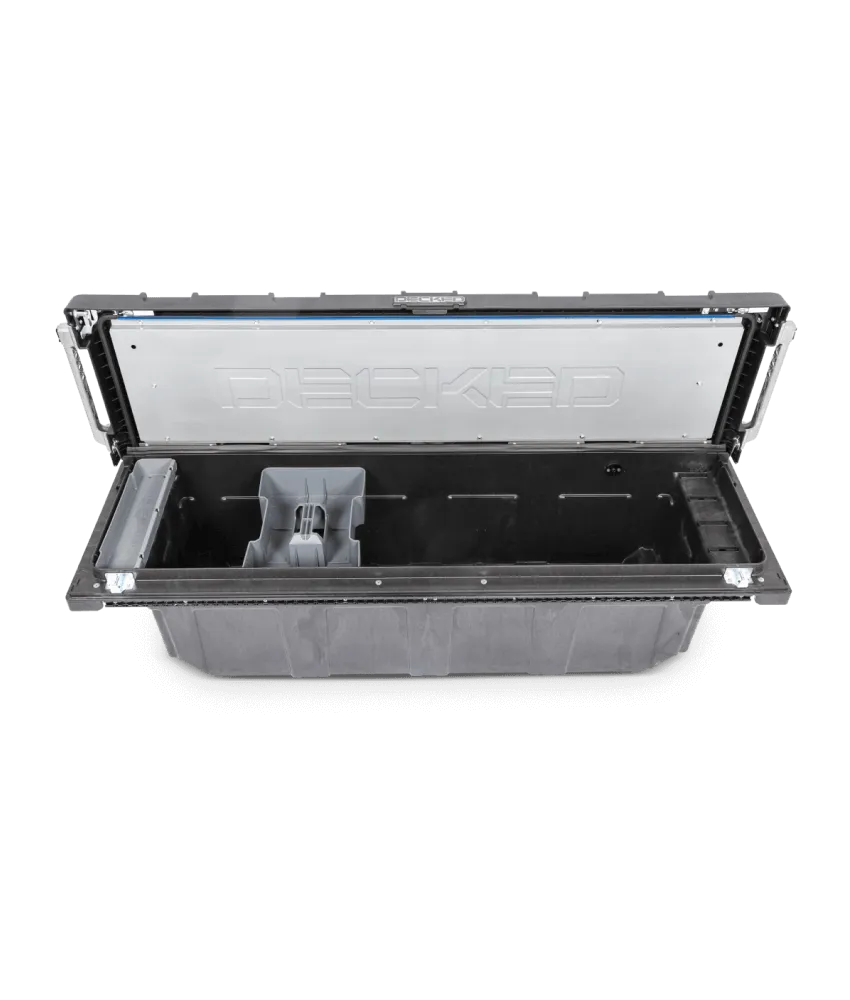 Decked - Full-size pickup truck tool box deep tub