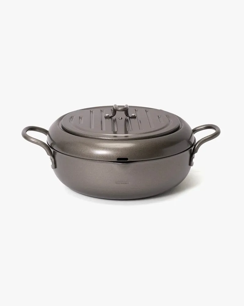 Deep Frying Pot with Lid, Yoshikawa