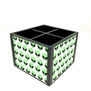 Desk Organizer For Stationery -  Skulls Everywhere