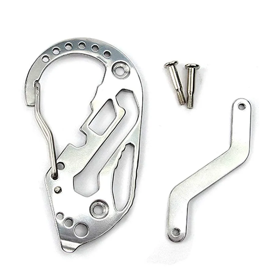 EDC Stainless Steel Multifunction Key Organizer