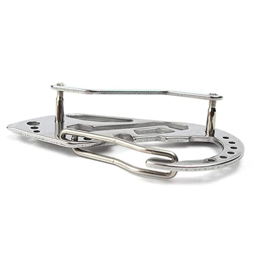 EDC Stainless Steel Multifunction Key Organizer