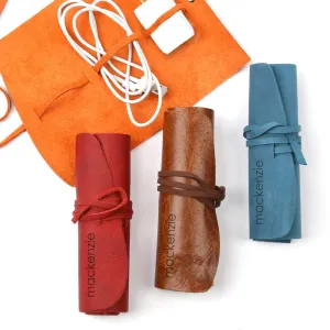 Exclusive Sale | Custom Genuine Soft Leather Multi Cord Small Organizer