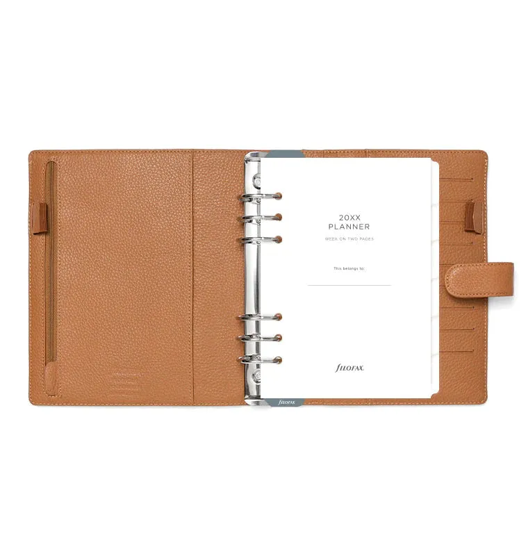 Filofax Planner Norfolk A5 - Almond