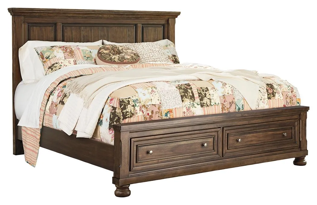 Flynnter Queen Storage Panel Bed