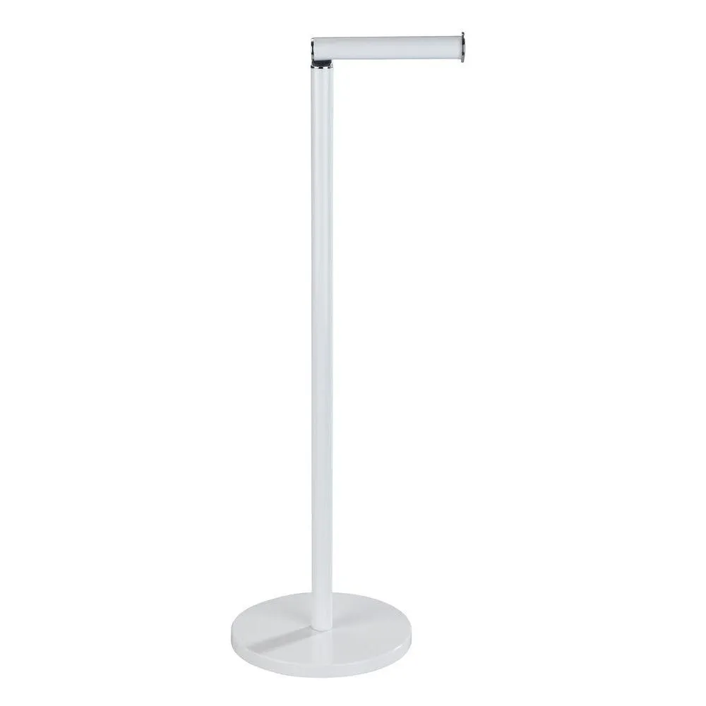 Freestanding Toilet Roll Holder White