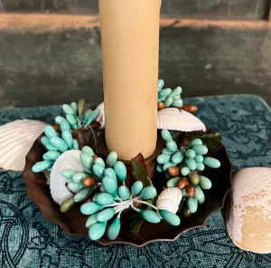 GF-34 By the Sea Berry Bead Candle Ring