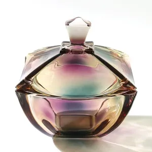 Glass Sugar Pot with Lid