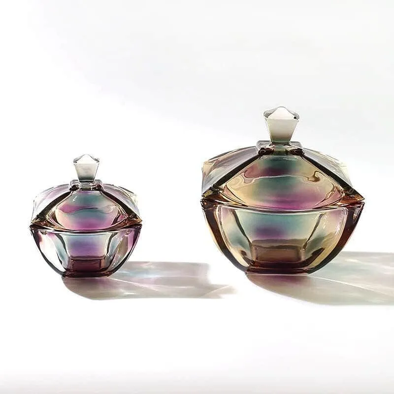 Glass Sugar Pot with Lid