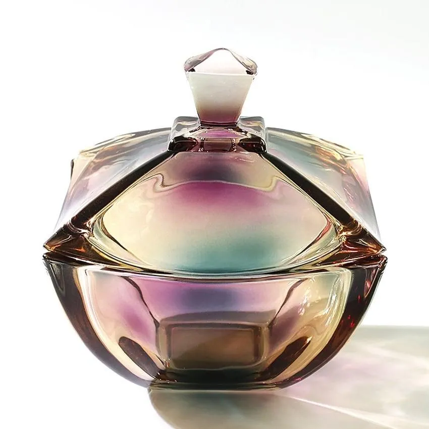 Glass Sugar Pot with Lid